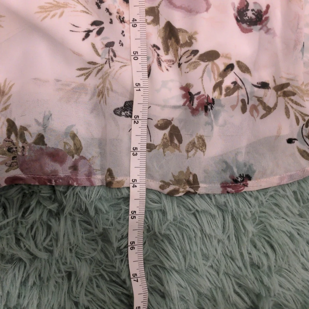 SOLD Torrid Plus Size Ethereal Maxi Princess Smocked Floral Dress Size 22 - Picture 17 of 17